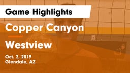 Copper Canyon  vs Westview  Game Highlights - Oct. 2, 2019