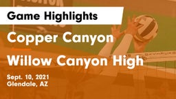 Copper Canyon  vs Willow Canyon High Game Highlights - Sept. 10, 2021