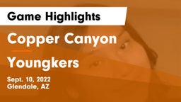 Copper Canyon  vs Youngkers   Game Highlights - Sept. 10, 2022