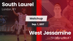 Matchup: South Laurel vs. West Jessamine  2017