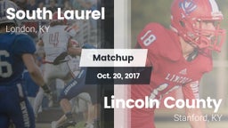 Matchup: South Laurel vs. Lincoln County  2017
