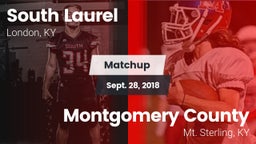 Matchup: South Laurel vs. Montgomery County  2018