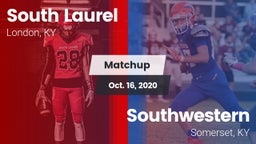 Matchup: South Laurel vs. Southwestern  2020