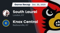 Recap: South Laurel  vs. Knox Central  2020