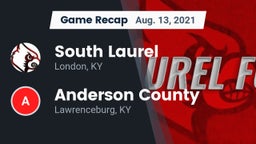 Recap: South Laurel  vs. Anderson County  2021