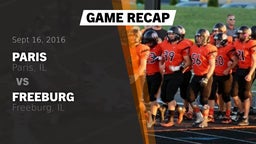 Recap: Paris  vs. Freeburg  2016