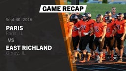 Recap: Paris  vs. East Richland  2016