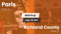 Matchup: Paris vs. Richland County  2017