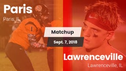 Matchup: Paris vs. Lawrenceville  2018