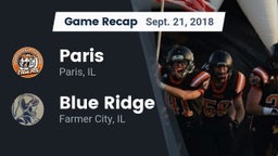 Recap: Paris  vs. Blue Ridge  2018