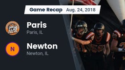 Recap: Paris  vs. Newton  2018