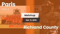 Matchup: Paris vs. Richland County  2019