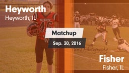 Matchup: Heyworth vs. Fisher  2016