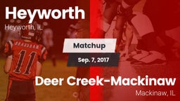 Matchup: Heyworth vs. Deer Creek-Mackinaw  2017