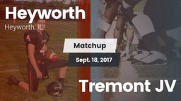 Matchup: Heyworth vs. Tremont JV 2017