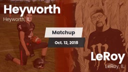 Matchup: Heyworth vs. LeRoy  2018