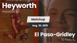 Matchup: Heyworth vs. El Paso-Gridley  2019