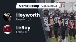 Recap: Heyworth  vs. LeRoy  2023