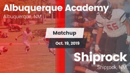 Matchup: Albuquerque Academy vs. Shiprock  2019
