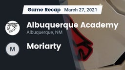 Recap: Albuquerque Academy  vs. Moriarty  2021