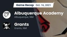 Recap: Albuquerque Academy  vs. Grants  2021