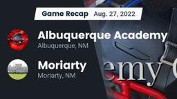 Recap: Albuquerque Academy  vs. Moriarty  2022