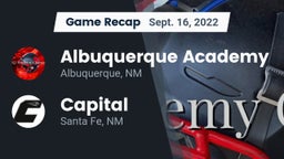 Recap: Albuquerque Academy  vs. Capital  2022