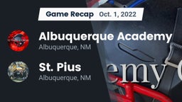Recap: Albuquerque Academy  vs. St. Pius  2022