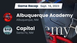 Recap: Albuquerque Academy  vs. Capital  2023
