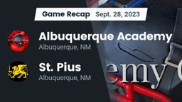Recap: Albuquerque Academy  vs. St. Pius  2023