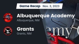 Recap: Albuquerque Academy  vs. Grants  2023