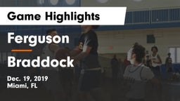 Ferguson  vs Braddock  Game Highlights - Dec. 19, 2019