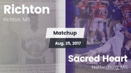 Matchup: Richton vs. Sacred Heart  2017
