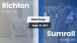 Matchup: Richton vs. Sumrall  2017