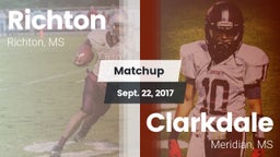 Matchup: Richton vs. Clarkdale  2017