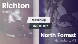 Matchup: Richton vs. North Forrest  2017
