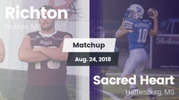 Matchup: Richton vs. Sacred Heart  2018