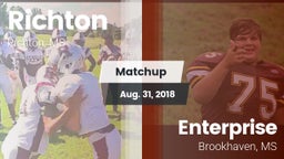 Matchup: Richton vs. Enterprise  2018