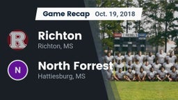 Recap: Richton  vs. North Forrest  2018