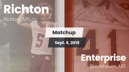 Matchup: Richton vs. Enterprise  2019