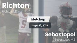 Matchup: Richton vs. Sebastopol  2019