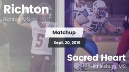 Matchup: Richton vs. Sacred Heart  2019