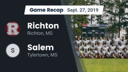Recap: Richton  vs. Salem  2019