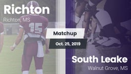 Matchup: Richton vs. South Leake  2019