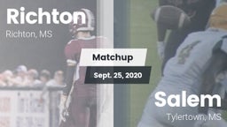 Matchup: Richton vs. Salem  2020