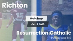 Matchup: Richton vs. Resurrection Catholic  2020