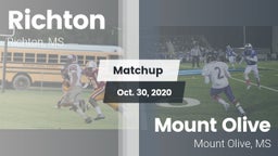 Matchup: Richton vs. Mount Olive  2020