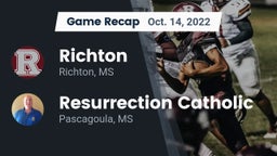 Recap: Richton  vs. Resurrection Catholic  2022