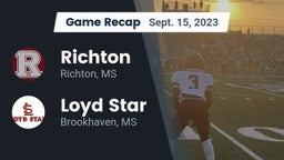 Recap: Richton  vs. Loyd Star  2023