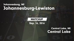 Matchup: Johannesburg-Lewisto vs. Central Lake  2016